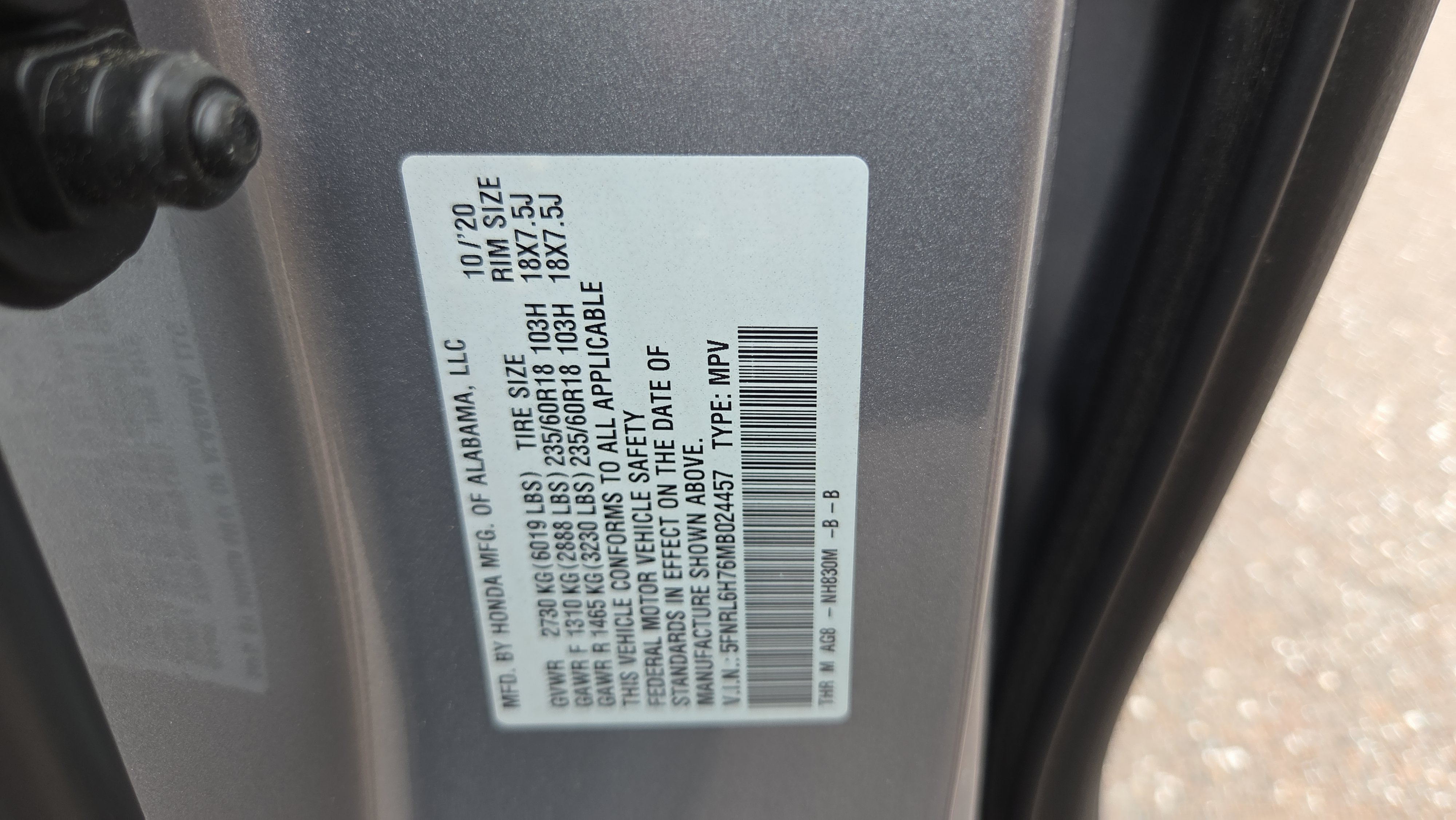 Used 2021 Honda Odyssey EX-L image 15