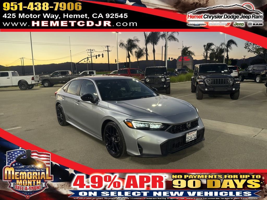Used 2025 Honda Civic Sport image 1