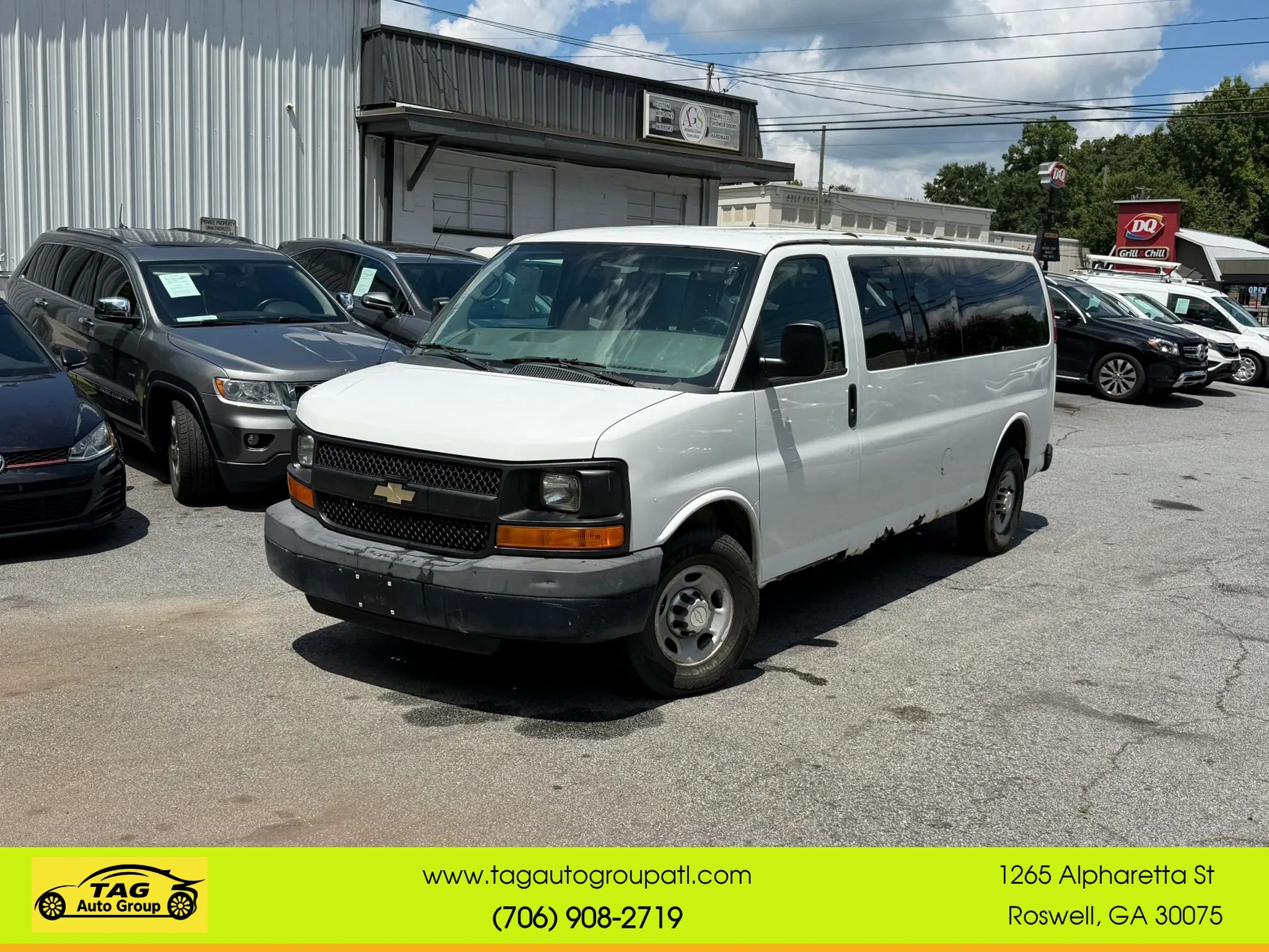 Used 2015 Chevrolet Express 3500 LS w/ Cold Climate Package RWD image 1