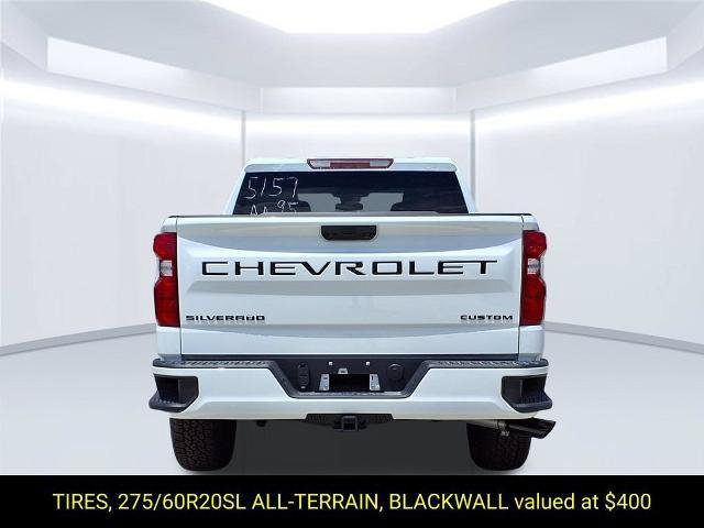 New 2026 Chevrolet Silverado 1500 Custom w/ Turbomax Blackout Package AWD/4WD image 4