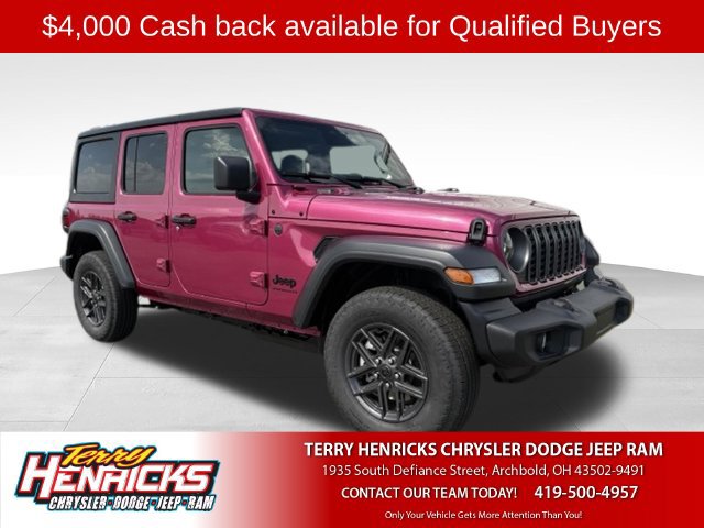 New 2026 Jeep Wrangler Unlimited Sport AWD/4WD 360° Tour