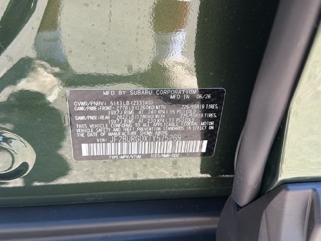 New 2026 Subaru Outback Limited XT AWD/4WD image 25