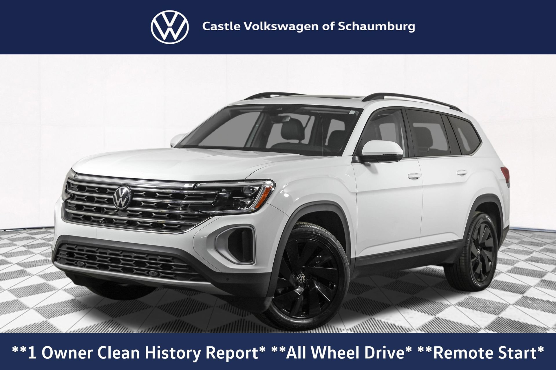 Used 2024 Volkswagen Atlas SE w/ Panoramic Sunroof Package AWD/4WD image 1