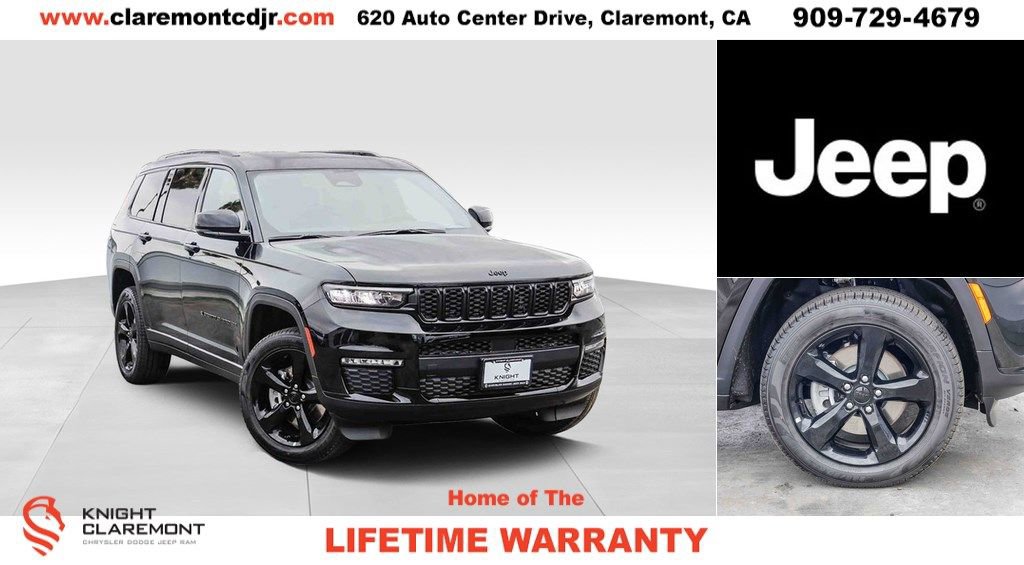 New 2025 Jeep Grand Cherokee L Limited w/ Black Appearance Package