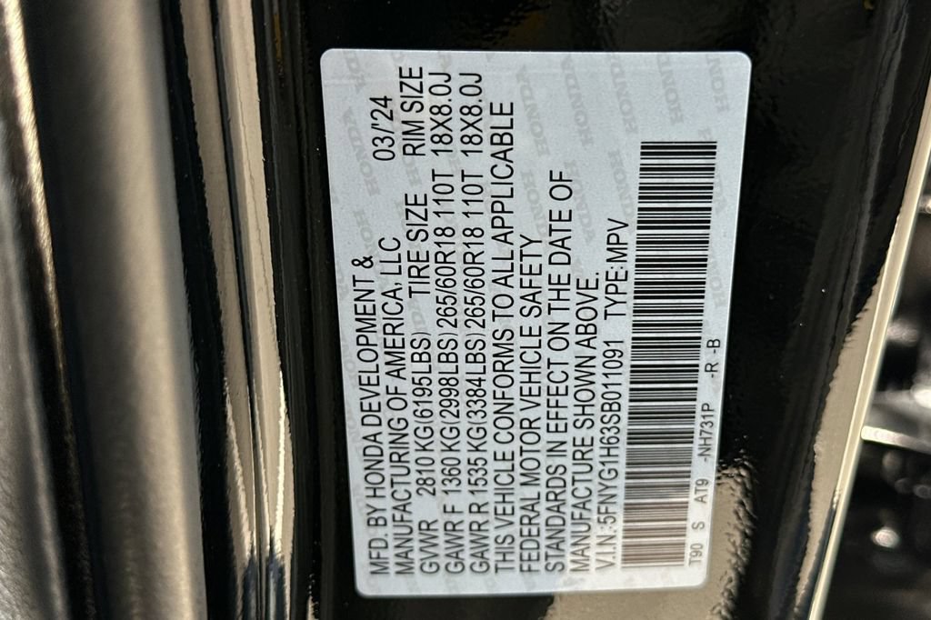Certified 2025 Honda Pilot TrailSport image 36
