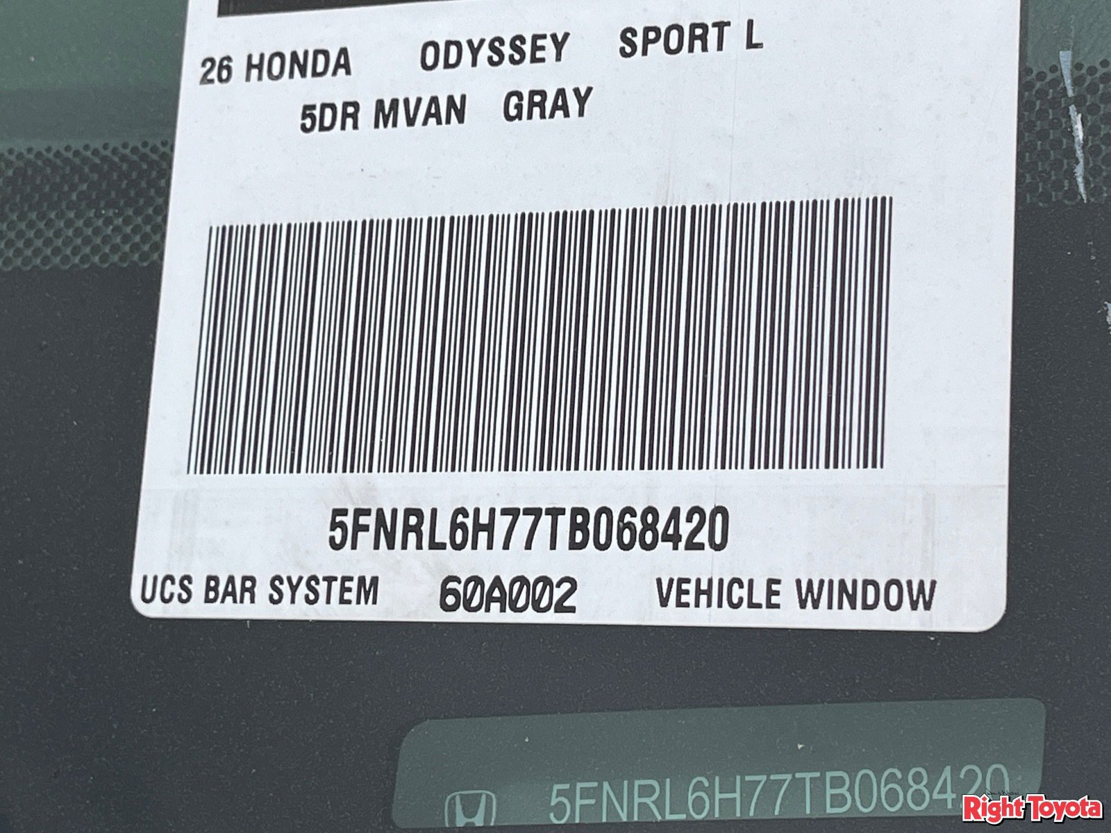 Used 2026 Honda Odyssey Sport-L image 36