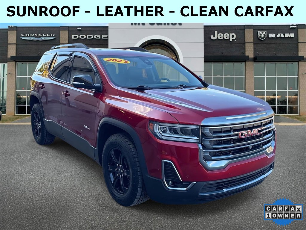 Used 2023 GMC Acadia AT4 w/ Technology Package