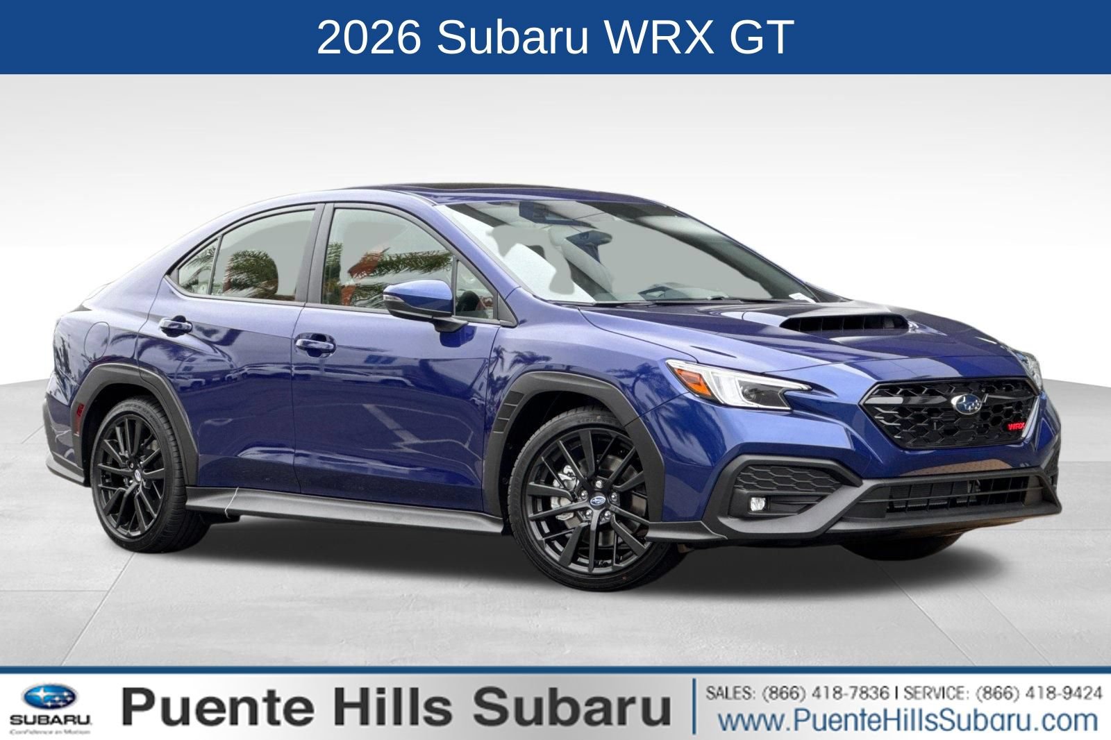 New 2026 Subaru WRX GT
