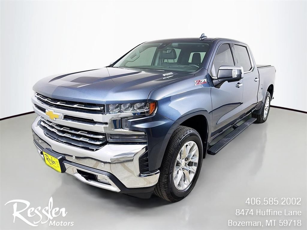 Used 2021 Chevrolet Silverado 1500 LTZ w/ Technology Package AWD/4WD image 1