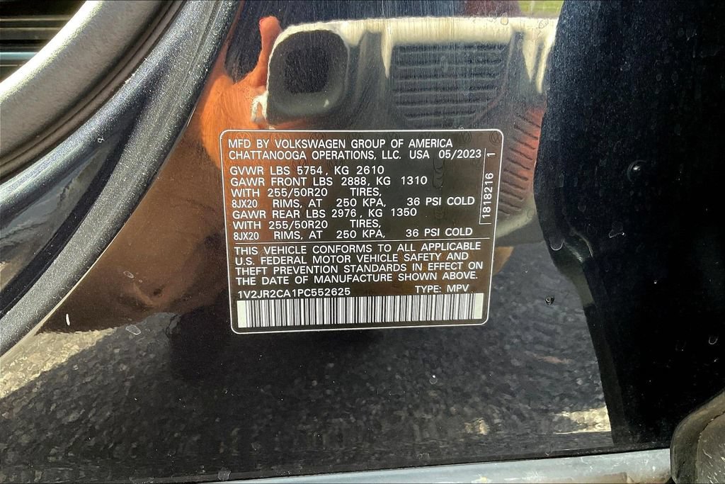 Used 2023 Volkswagen Atlas SE w/ Panoramic Sunroof Package FWD image 23