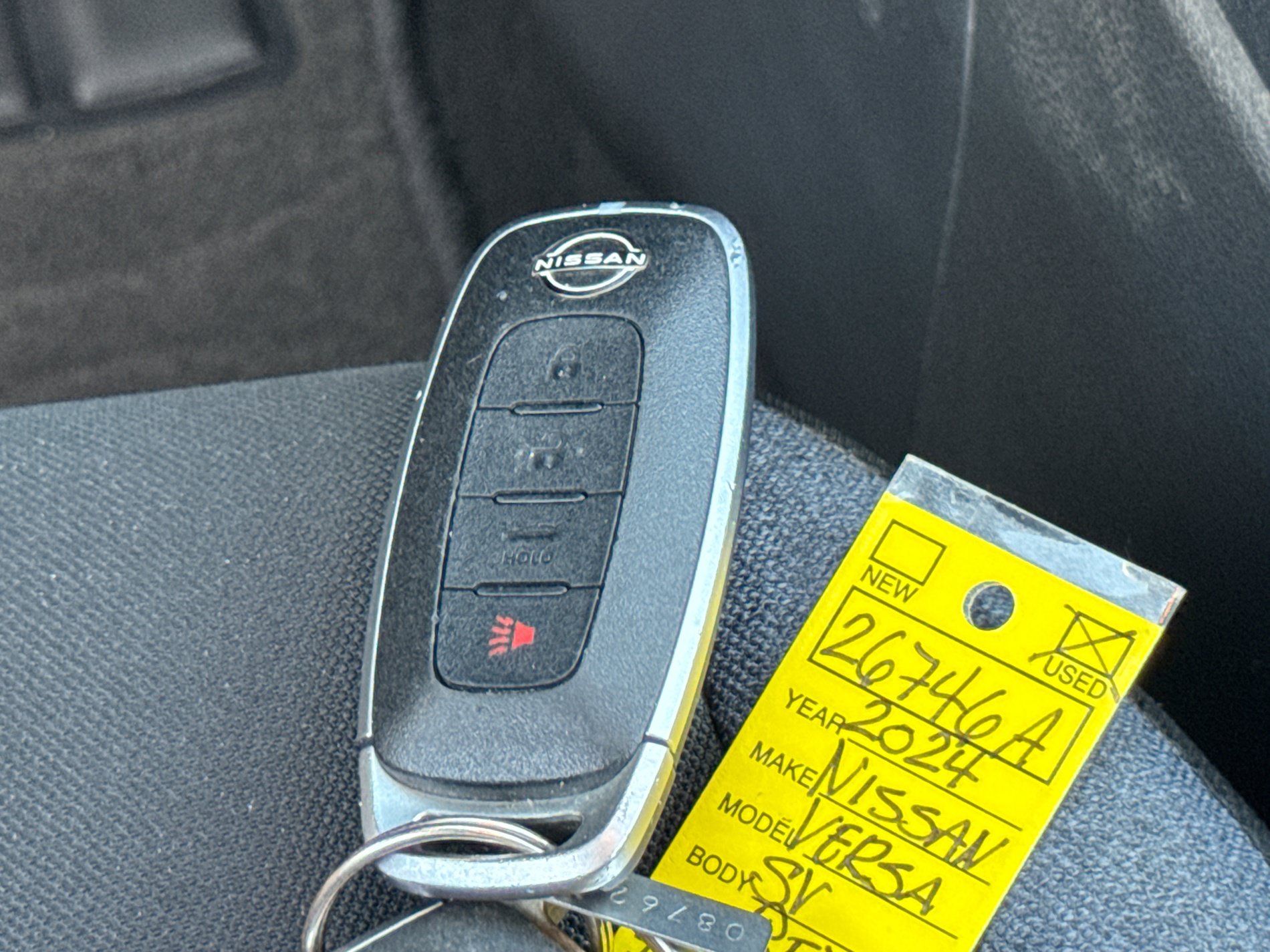 Used 2024 Nissan Versa SV w/ Trunk Package FWD image 27