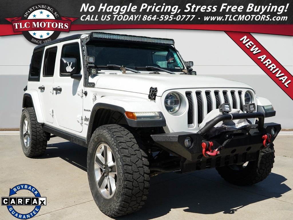 Used 2018 Jeep Wrangler Unlimited Sahara AWD/4WD video 1