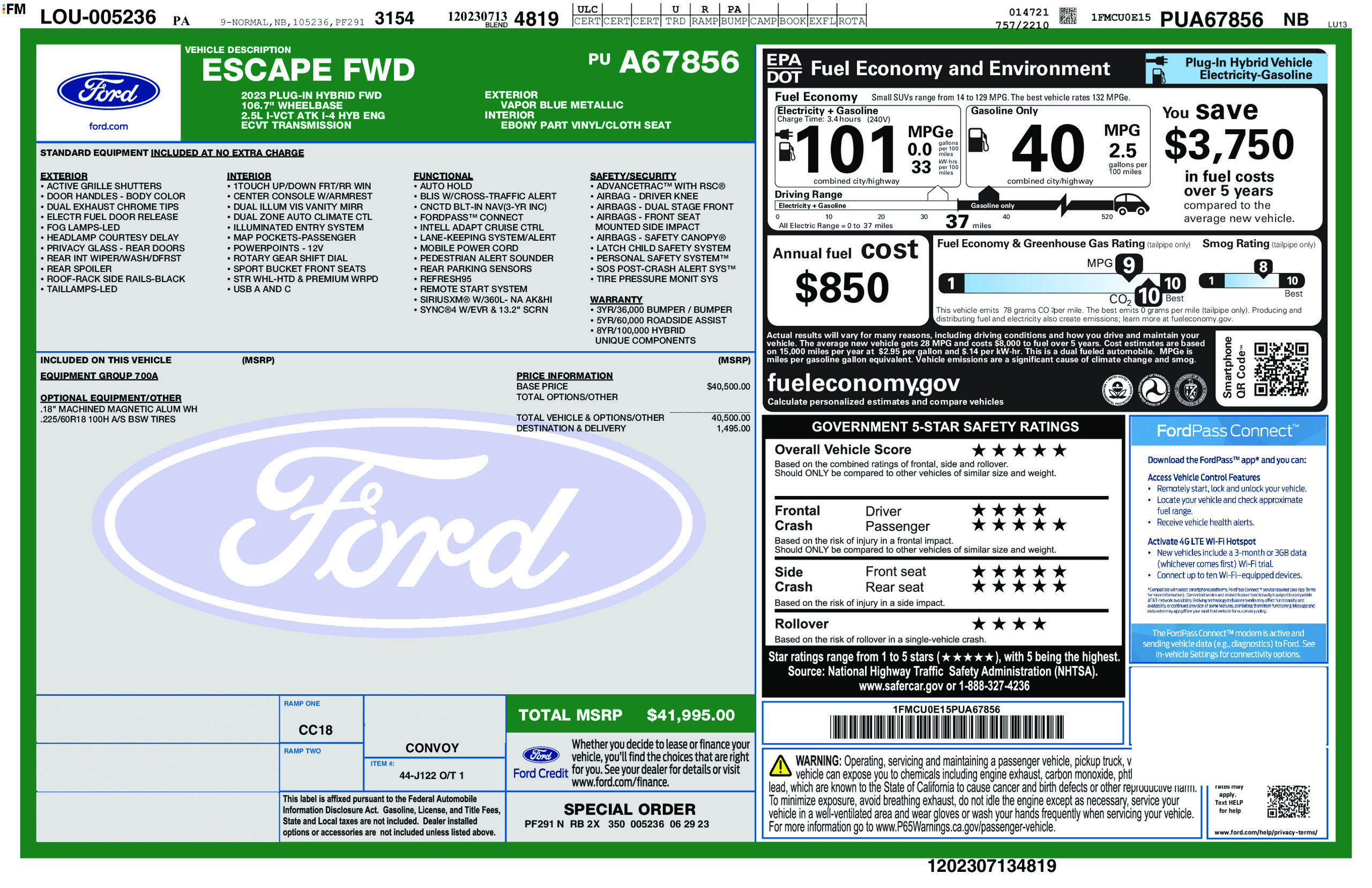 Used 2023 Ford Escape SE FWD image 6