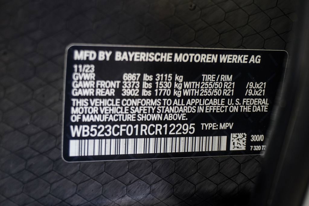 Used 2024 BMW iX xDrive50 w/ Sport Package AWD/4WD image 42