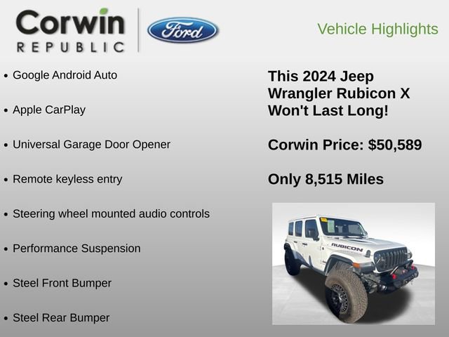 Used 2024 Jeep Wrangler Unlimited Rubicon image 6