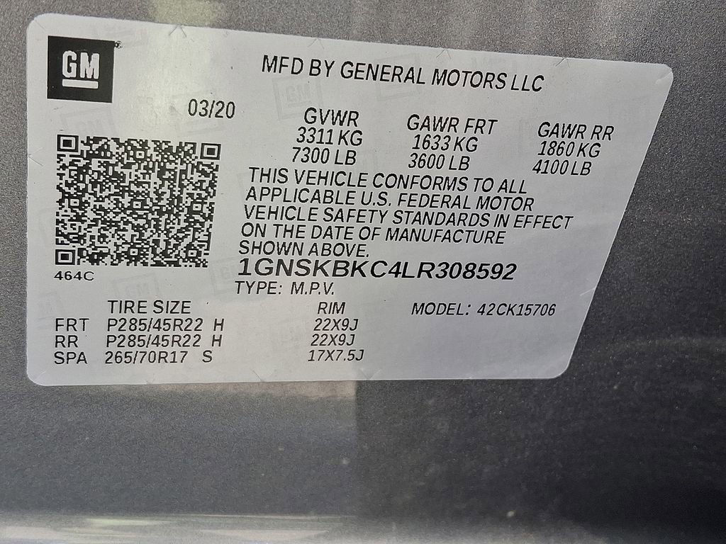 Used 2020 Chevrolet Tahoe LT image 30