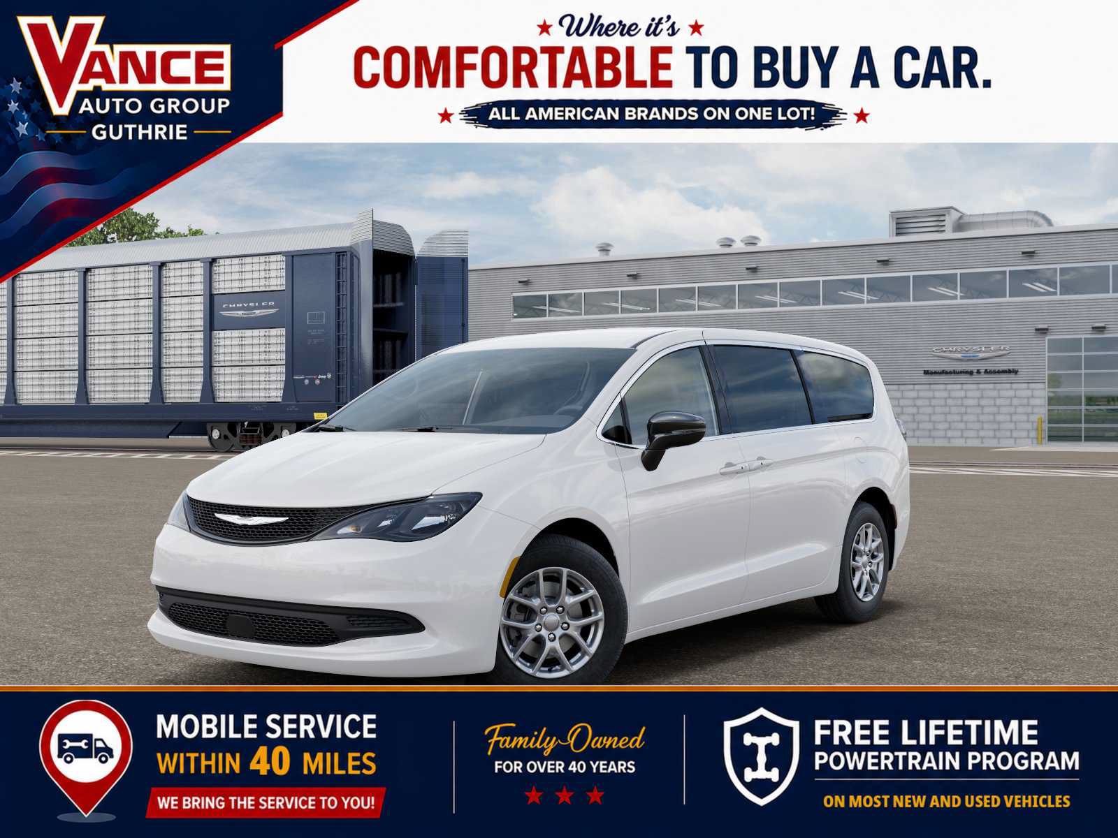 New 2027 Chrysler Pacifica LX FWD image 1