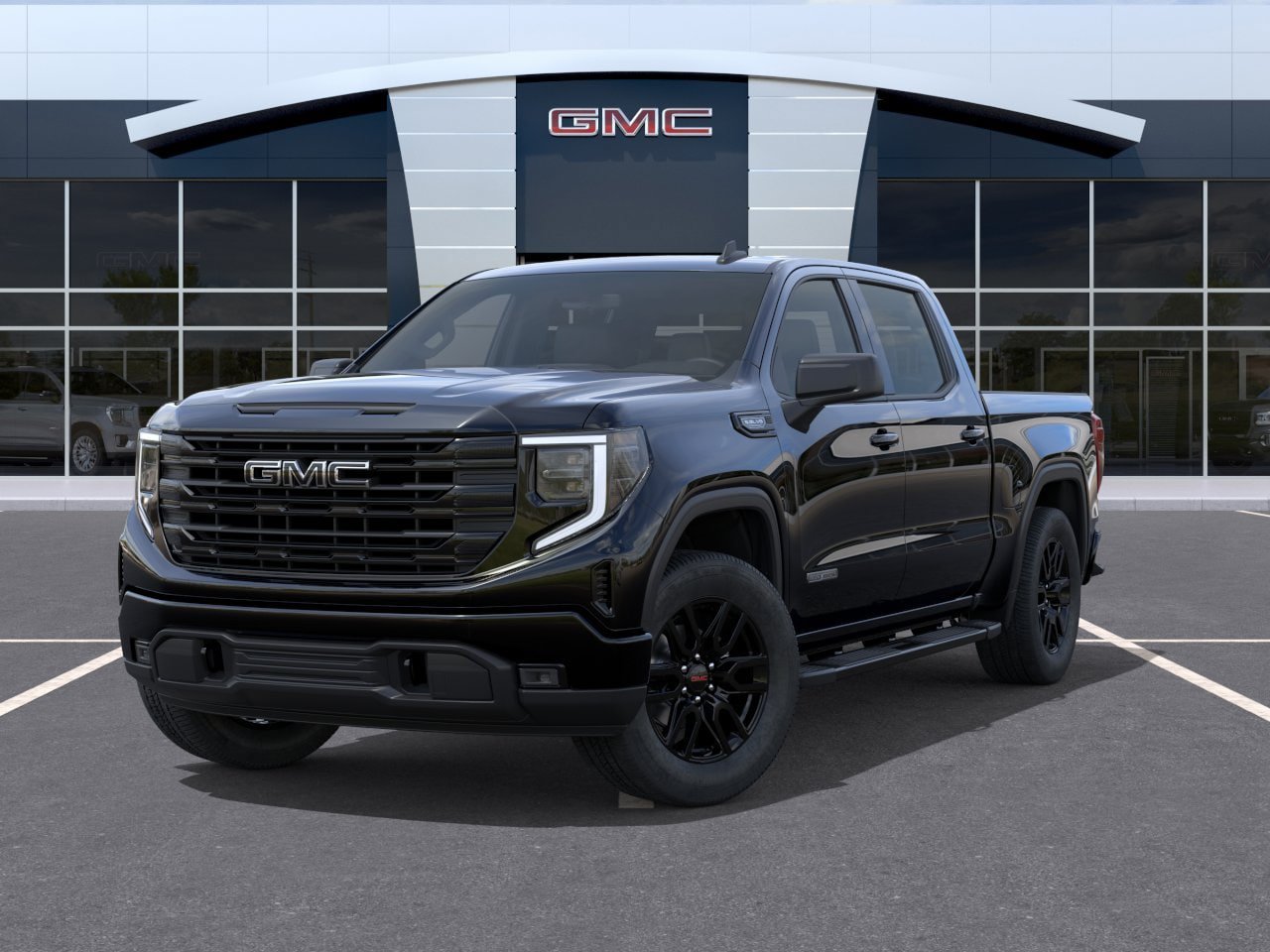 New 2026 GMC Sierra 1500 Elevation w/ LPO, Elevation Black Package RWD image 6