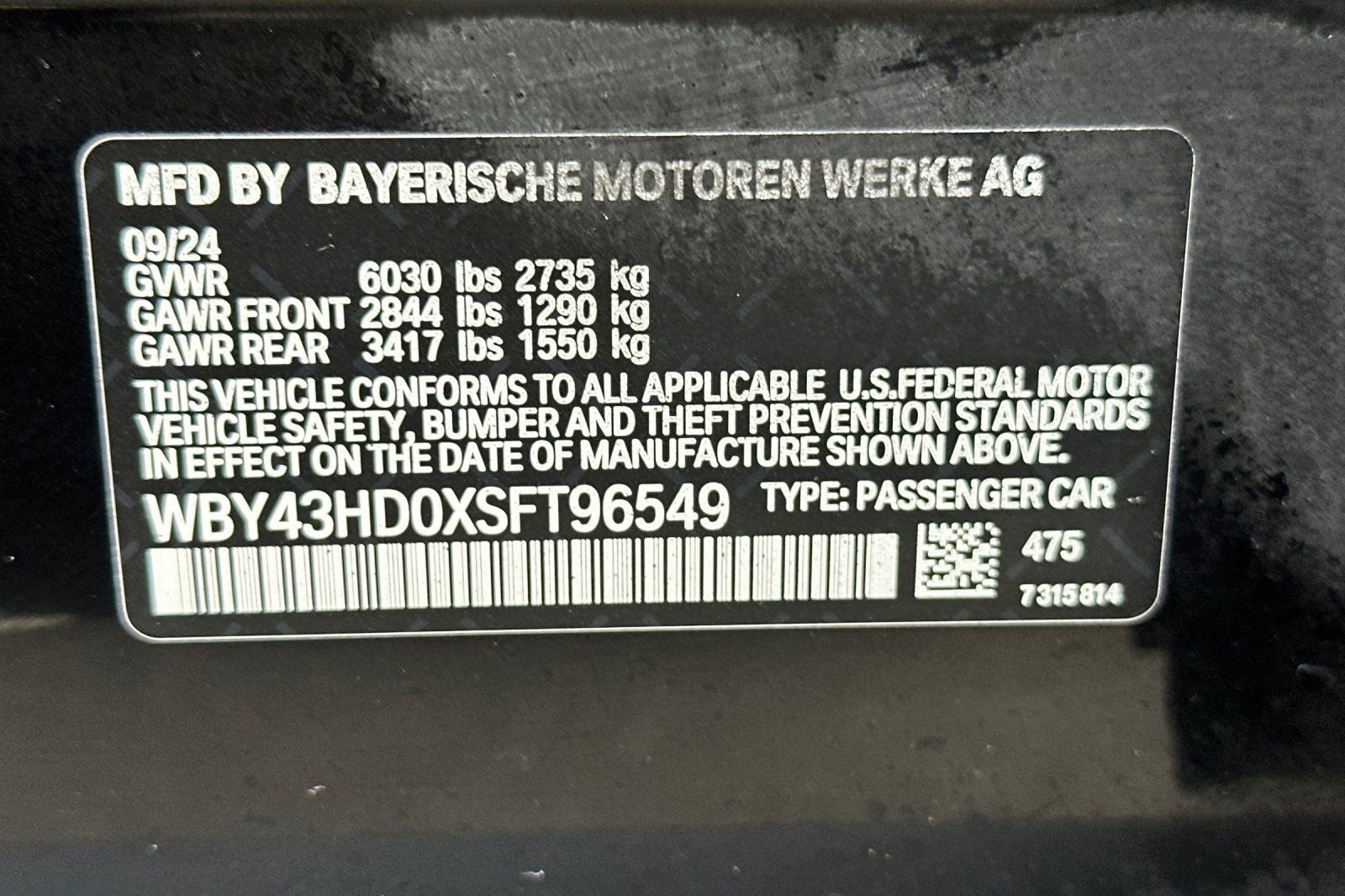 Used 2025 BMW i4 xDrive40i w/ Parking Assistance Package AWD/4WD image 37