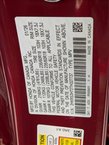 New 2026 Honda CR-V EX-L image 17