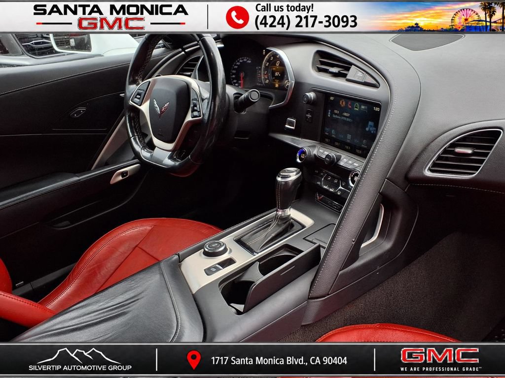 Certified 2016 Chevrolet Corvette Stingray Convertible w/ Carbon Flash Badge Package RWD image 21