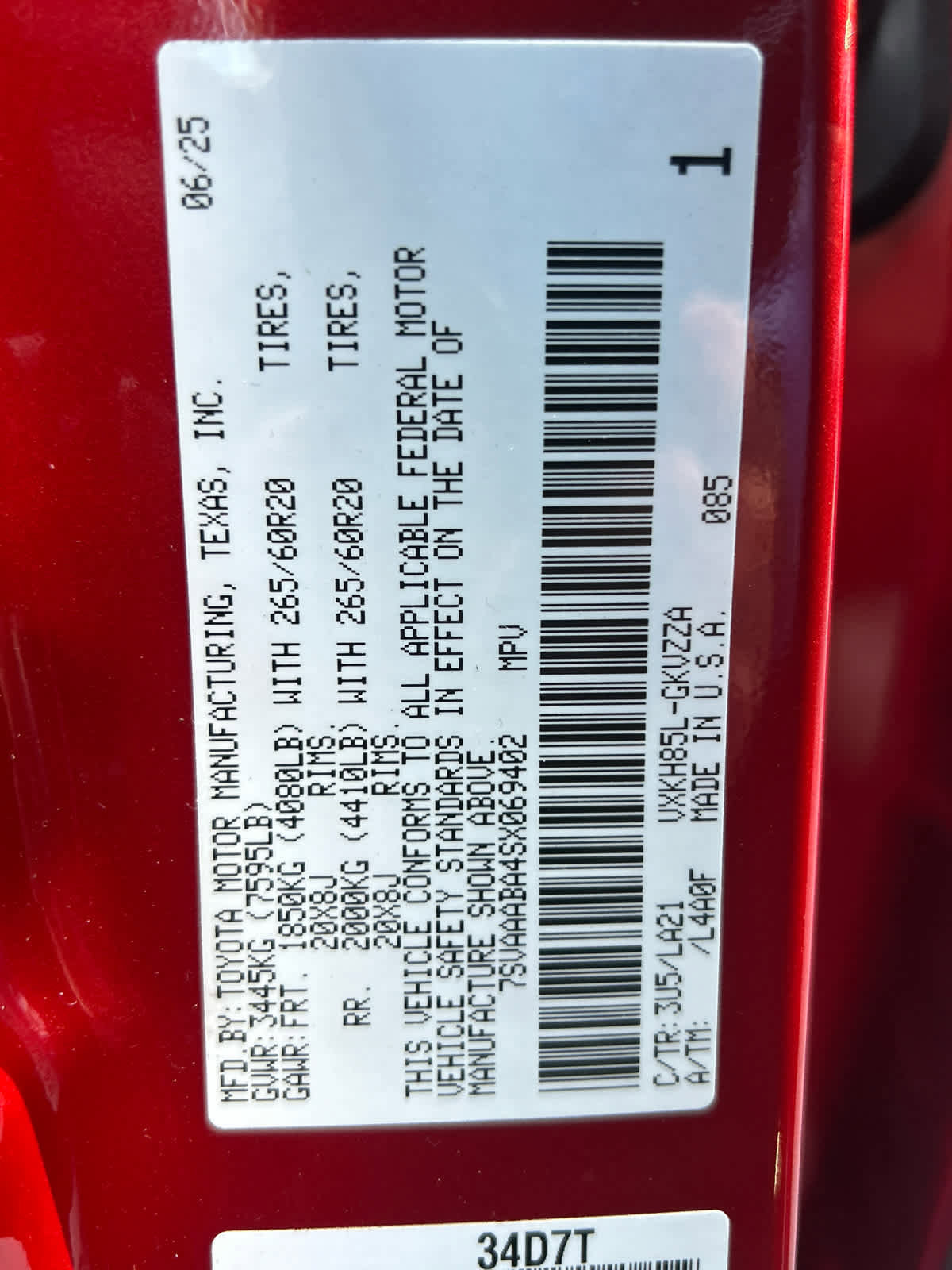 Used 2025 Toyota Sequoia Platinum image 21