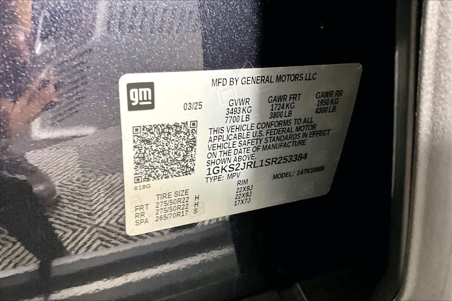 Used 2025 GMC Yukon XL Denali w/ Sun & Power Step Package AWD/4WD image 36