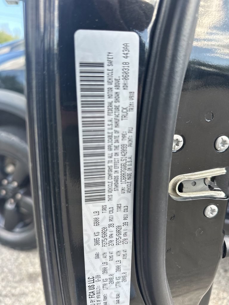 Used 2020 RAM 1500 Warlock w/ Electronics Group AWD/4WD image 37