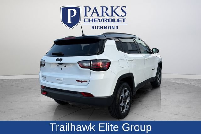 Used 2022 Jeep Compass Trailhawk w/ Trailhawk Elite Group AWD/4WD image 7