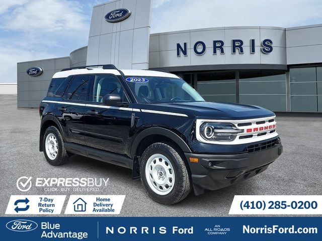 Certified 2023 Ford Bronco Sport Heritage w/ Heritage Convenience Package AWD/4WD image 1