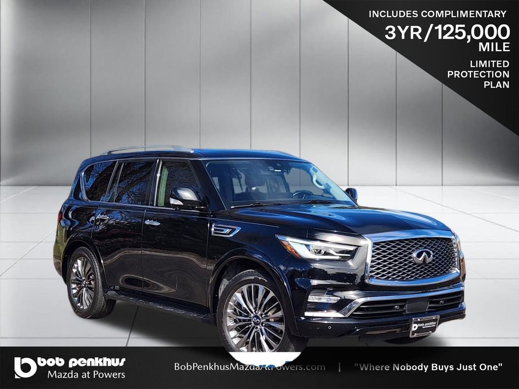 Used 2022 INFINITI QX80 Luxe w/ Cargo Package