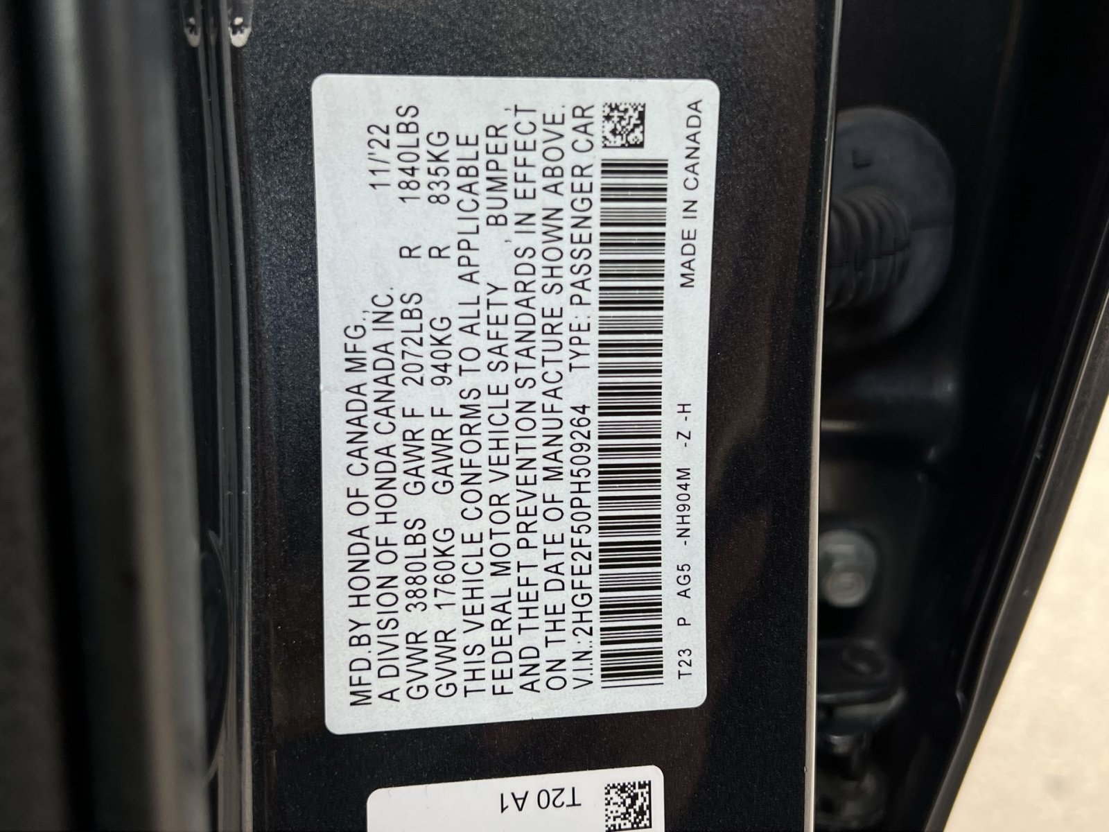 Used 2023 Honda Civic Sport image 35