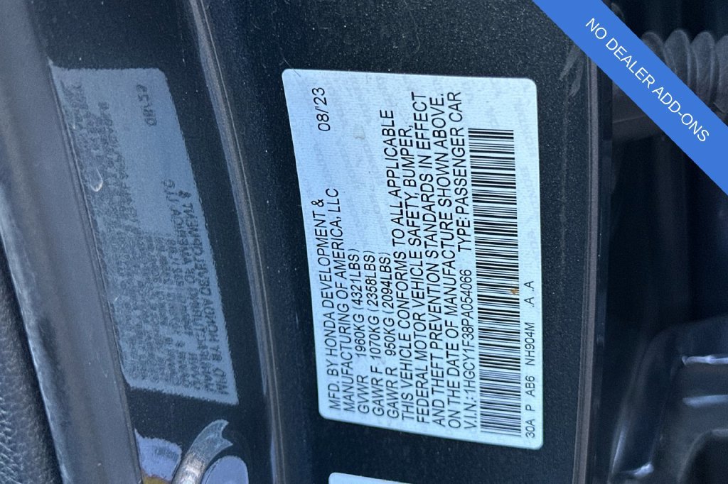 Used 2023 Honda Accord EX image 31