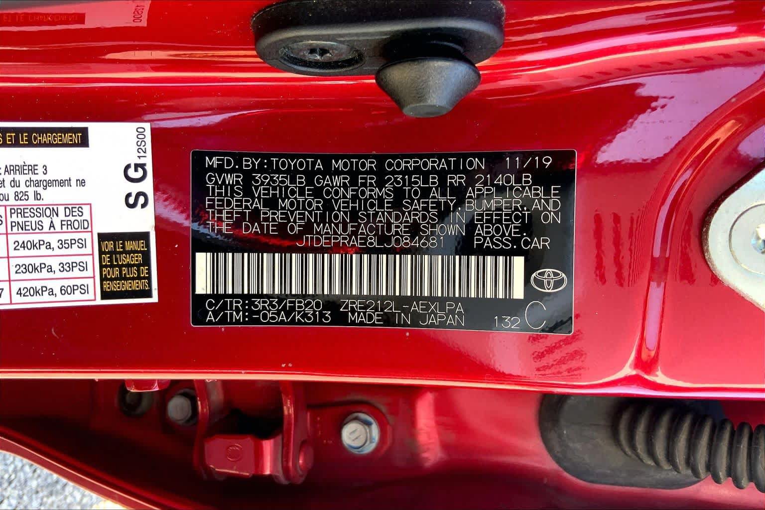 Used 2020 Toyota Corolla LE FWD image 36