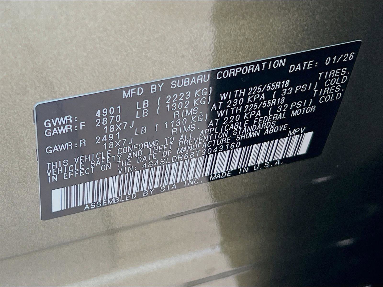 New 2026 Subaru Forester Limited image 37