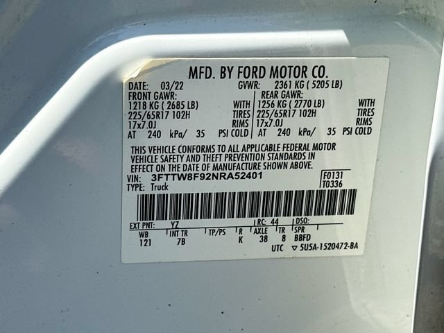 Used 2022 Ford Maverick XLT w/ Equipment Group 300A Standard AWD/4WD image 31
