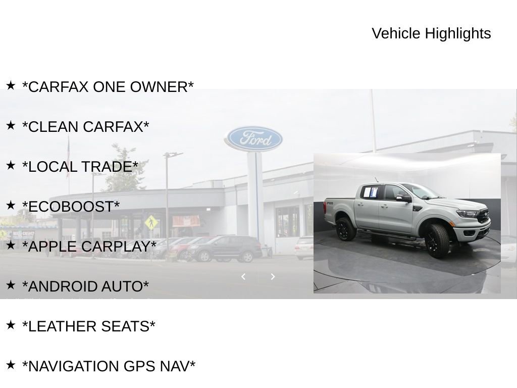 Used 2023 Ford Ranger Lariat w/ Equipment Group 501A High AWD/4WD image 19