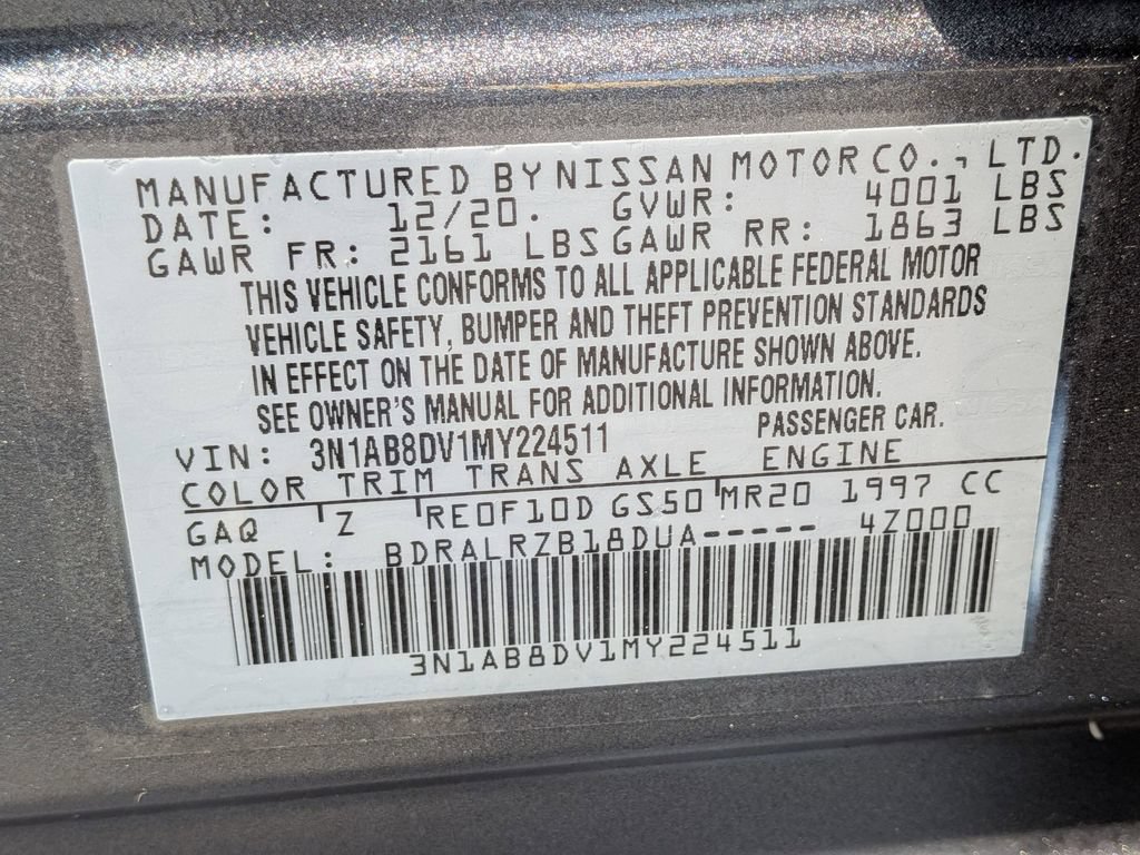 Used 2021 Nissan Sentra SR FWD image 26