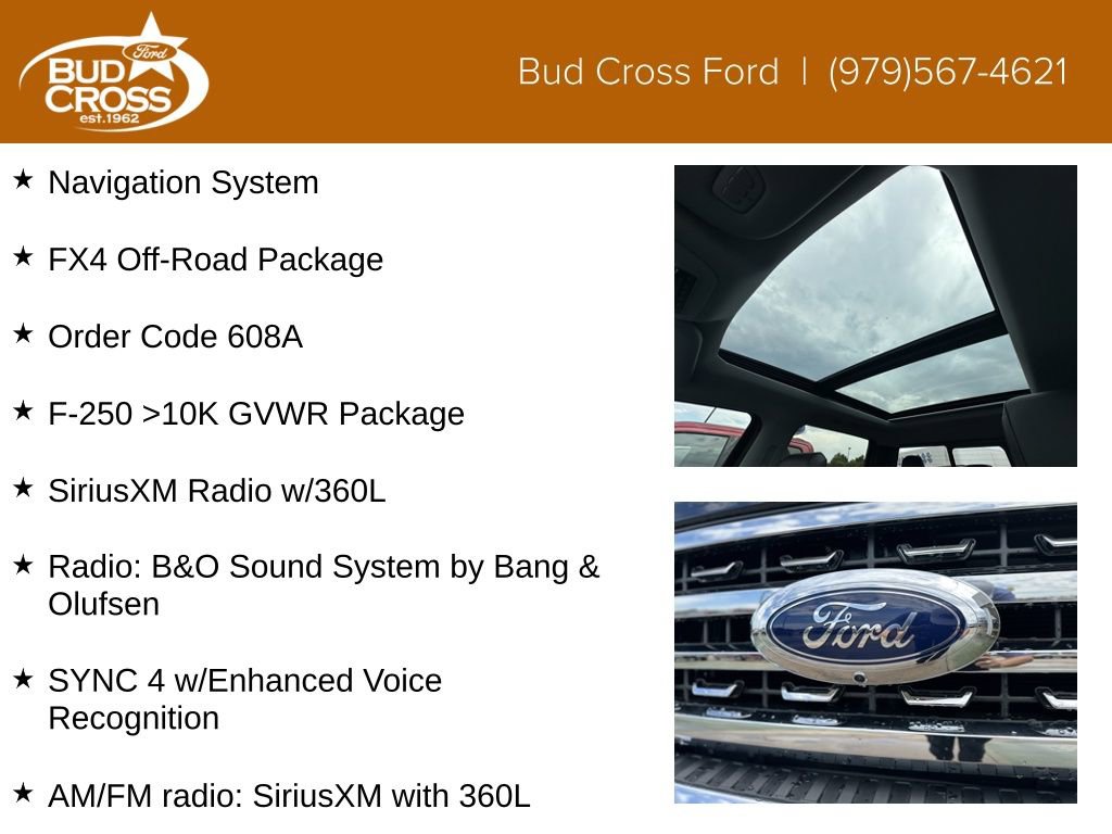 New 2025 Ford F250 Lariat w/ FX4 Off-Road Package image 4
