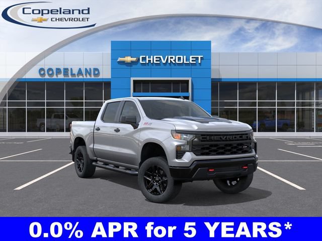New 2026 Chevrolet Silverado 1500 Custom Trail Boss w/ LPO, Dark Essentials Package AWD/4WD image 1