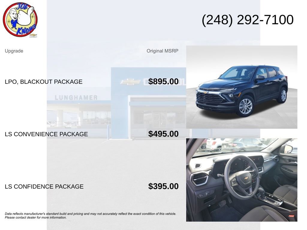 Used 2025 Chevrolet TrailBlazer LS w/ LPO, Blackout Package image 5