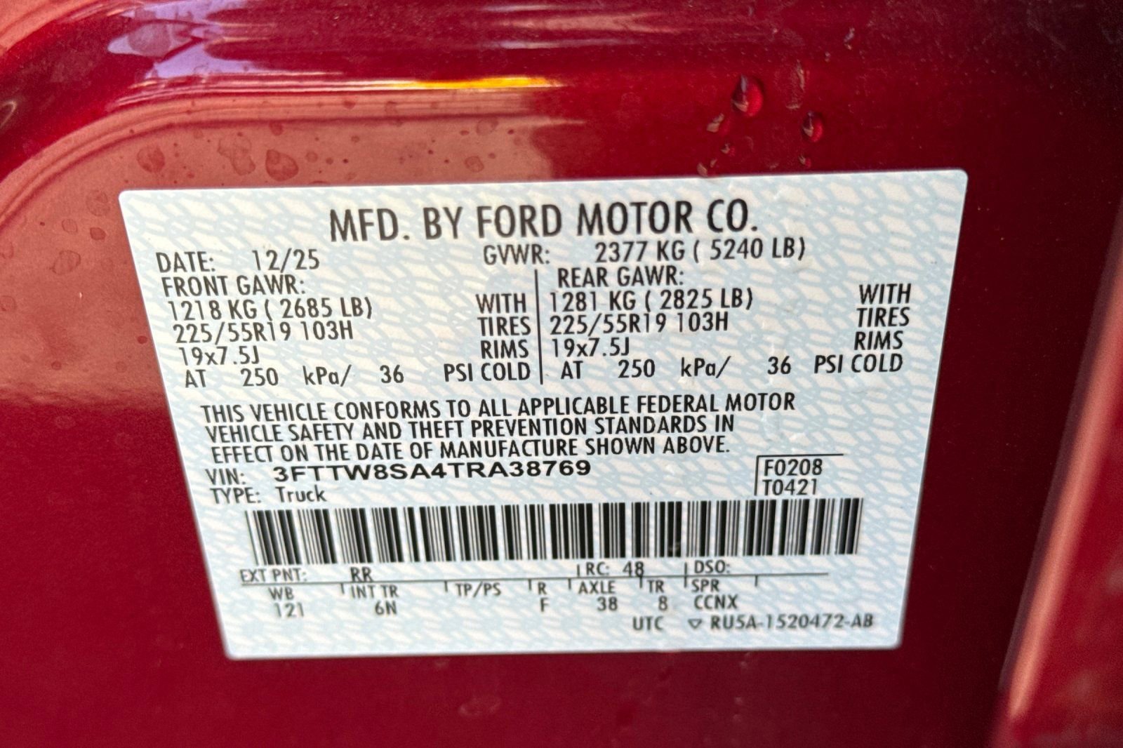 Used 2026 Ford Maverick Lariat w/ 4K Tow Package AWD/4WD image 30