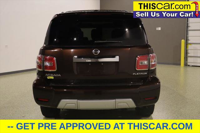 Used 2017 Nissan Armada Platinum w/ Interior Lighting Package image 6