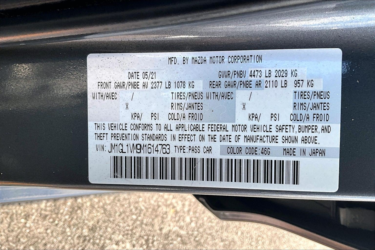 Used 2021 MAZDA MAZDA6 Touring FWD image 29