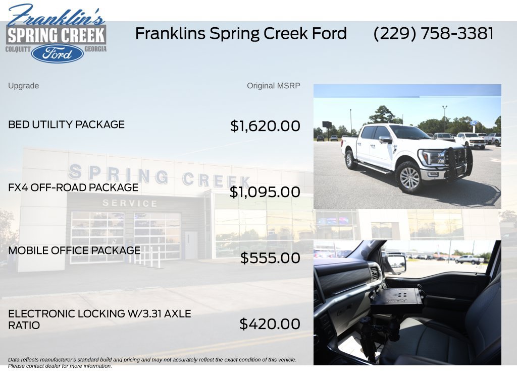 Used 2024 Ford F150 Lariat w/ Bed Utility Package AWD/4WD image 5