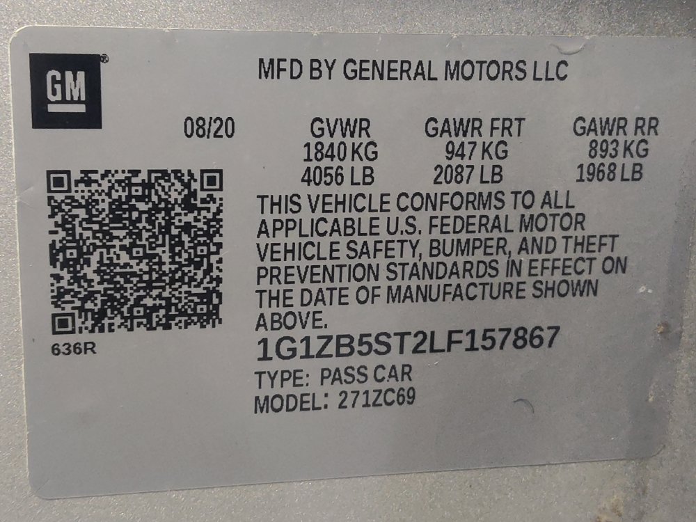 Used 2020 Chevrolet Malibu LS FWD image 33
