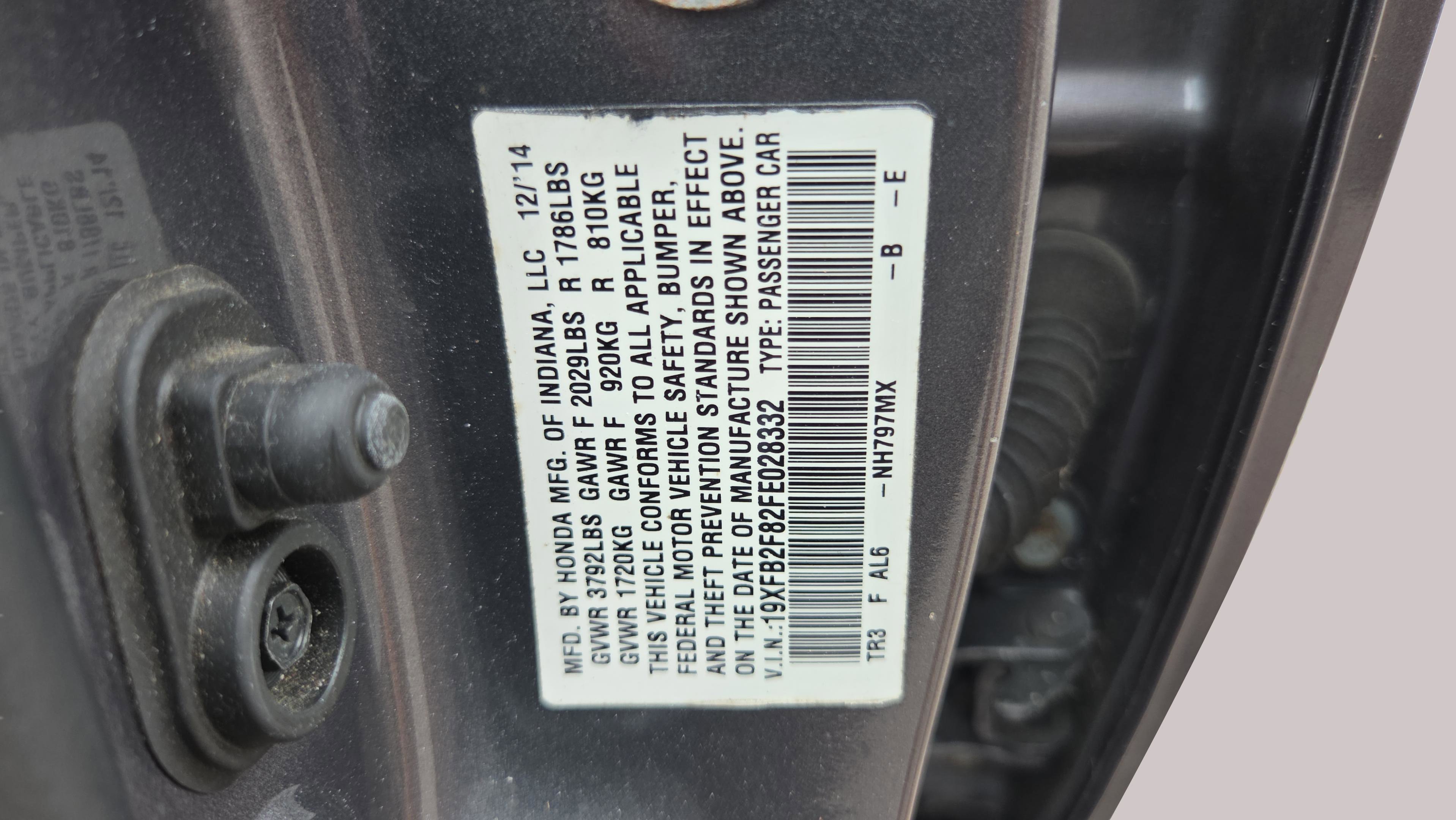 Used 2015 Honda Civic EX image 17