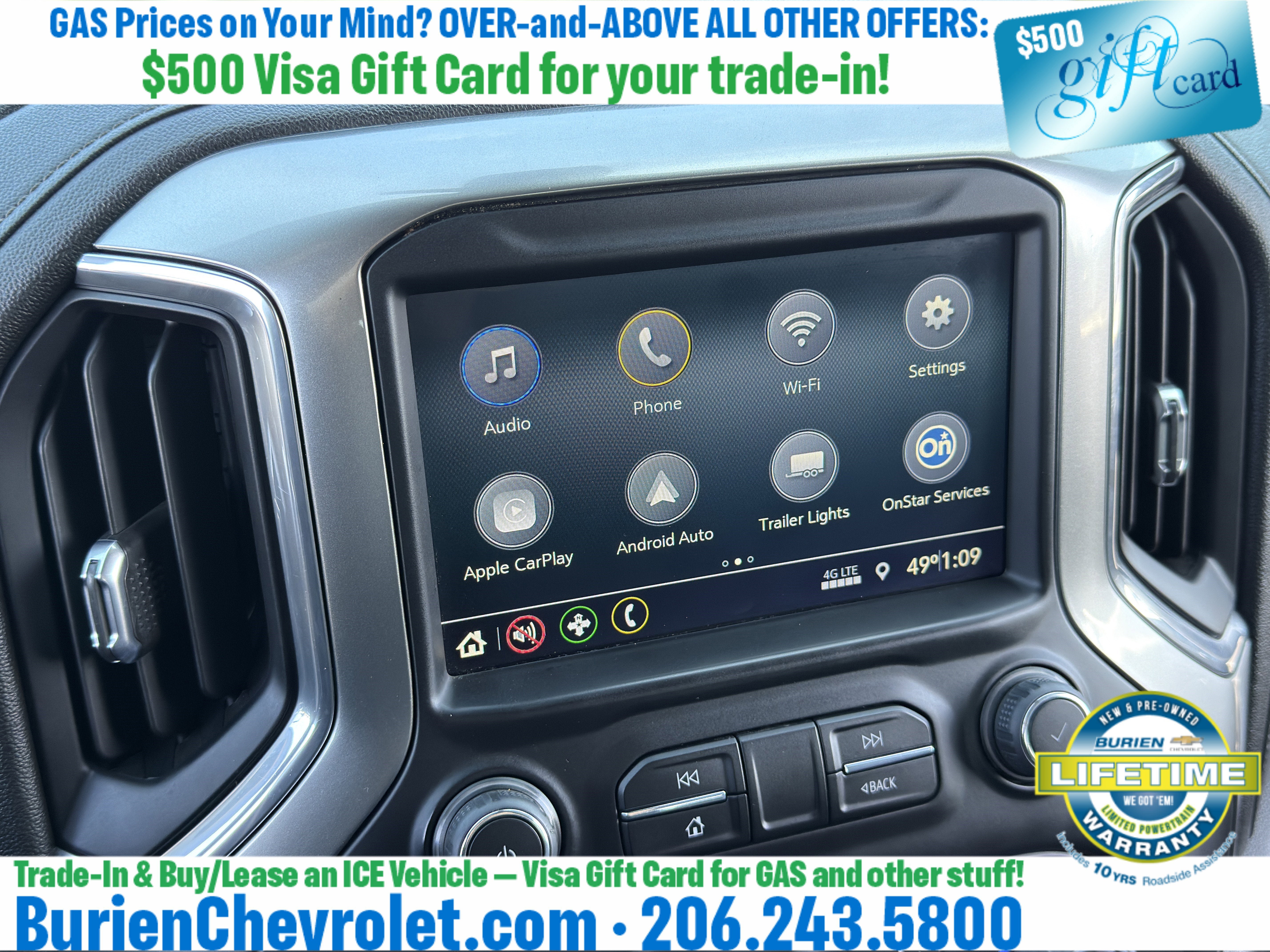 Used 2022 Chevrolet Silverado 2500 LT w/ Convenience Package AWD/4WD image 17