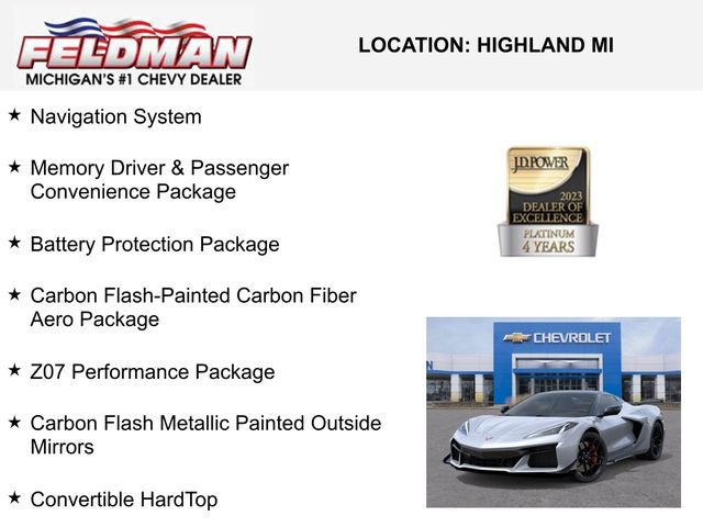 New 2026 Chevrolet Corvette Z06 w/ Z07 Performance Package image 3