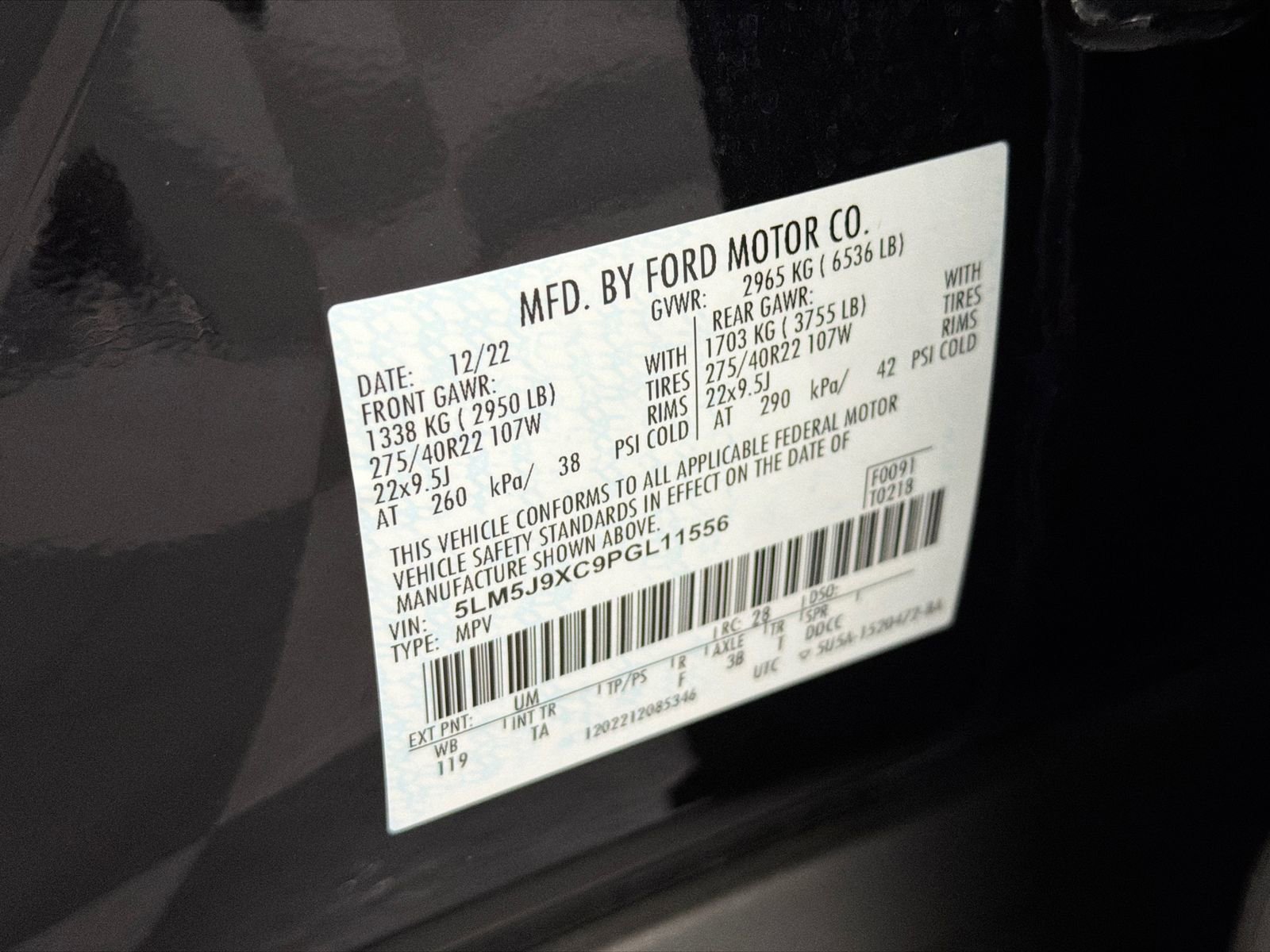 Used 2023 Lincoln Aviator Black Label image 36